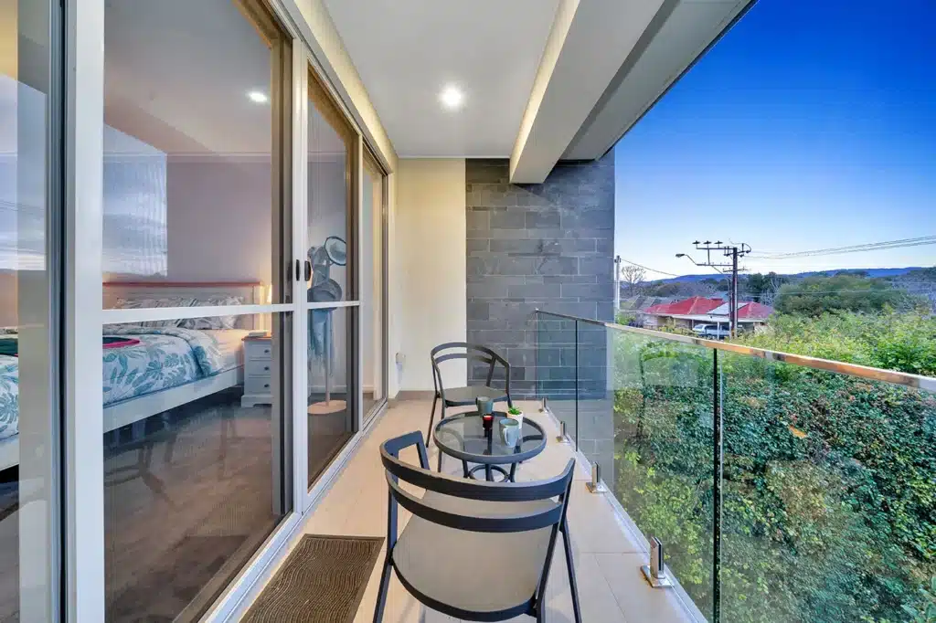 Fully Furnished Apartments in Adelaide - Balcony View Area